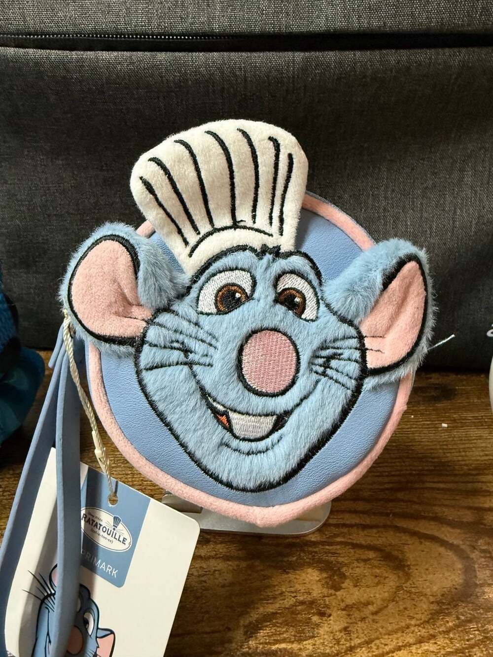 NWT Disney Pixar Ratatouille Remy Coin Purse Wristlet Primark